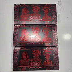 3x Yu-Gi-Oh YGO 2025 Legendary 5D's Decks Box Set FACTORY SEALED PREORDER! - Image 1