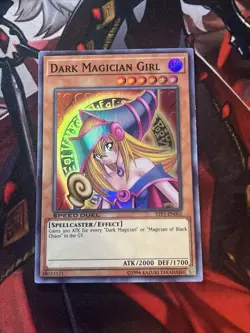 1x Dark Magician Girl Yugioh TCG Speed Duel STP1-EN002 Super Rare Near Mint - Image 1