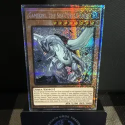 Yugioh Gameciel, the Sea Turtle Kaiju MP25-EN028 Starlight Edition 1st Ed NM - Image 1