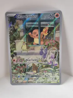 Charmander 044 Pokemon Center Exclusive 044 Sv Scarlet & Violet Promo Card Lp/nm - Image 1