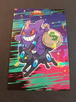 Pokemon 2025 Card Database Set Halloween Gengar Umbreon Cracked Ice Holo Peru - Image 1
