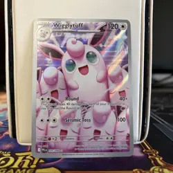 Wigglytuff 105/094 Illustration Rare Phantasmal Flames Pokemon Card (NM) - Image 1