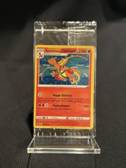 Special Delivery Charizard SWSH075 Holo Promo Card Sword&Shield Sealed - Image 1
