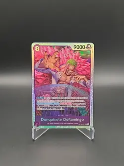 Donquixote Doflamingo OP10-071 English SR Royal Blood One Piece TCG Card Game - Image 1
