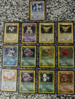 Holo Vintage Lot. Spanish German and French Pokemon Cards LP and HP - Image 1