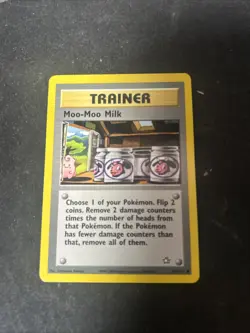 Pokemon Card Trainer Moo-Moo Milk 101/111 Neo Genesis D - Image 1