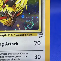 Pidgeot 14/130 Holo Rare Base Set 2 Pokemon Card LP - SWIRL WOTC - Image 4