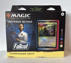 Magic The Gathering Universes Beyond Fallout Science Commander Deck 100 Card 195166228532 - Image 1