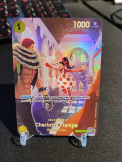 One Piece Card Game Charlotte Flampe SP OP10 Royal Blood EB01-056 English NM - Image 1