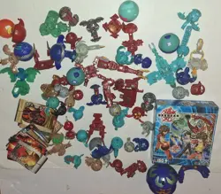Lot of 50+ Bakugan Battle Brawlers Some Damaged Puzzle McDonalds Cards - Image 1
