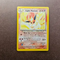 Light Flareon 46/105 Pokemon Neo Destiny Regular Card - LP - Image 1