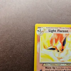 Light Flareon 46/105 Pokemon Neo Destiny Regular Card - LP - Image 2