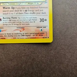 Light Flareon 46/105 Pokemon Neo Destiny Regular Card - LP - Image 5