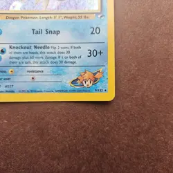 Misty's Seadra 9/132 Pokemon Gym Heroes Holo Rare Card - LP - Image 5