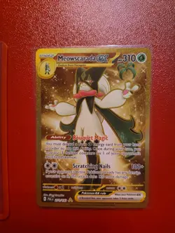 Pokemon Meowscarada EX 271/193 Paldea Evolved Full Art Gold Secret Rare Card - Image 1