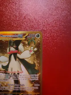 Pokemon Meowscarada EX 271/193 Paldea Evolved Full Art Gold Secret Rare Card - Image 3