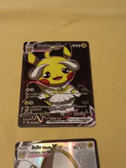 6Pikachu Pokemon Card Holo GX VSTAR VMAX GX EX Cosplay Art - Image 4