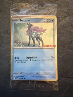 Suicune GAMESTOP PROMO 026/094 Phantasmal Flames Pokemon Card SEALED - Image 1