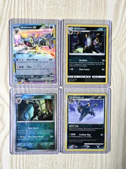 Umbreon Mixed Card Lot Of 4 Lost Thunder Prismatic Evolution Pokemon TCG - Image 1