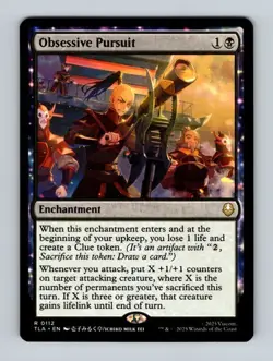 FOIL Obsessive Pursuit - Avatar the Last Airbender - MTG - NM - Image 1