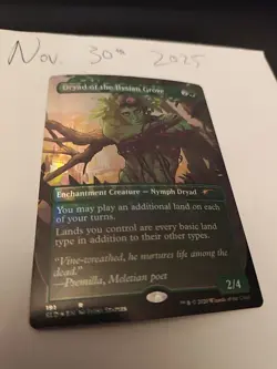 Dryad of the Ilysian Grove - Secret Lair Drop Series (SLD) (NM-Foil) #191 - Image 1