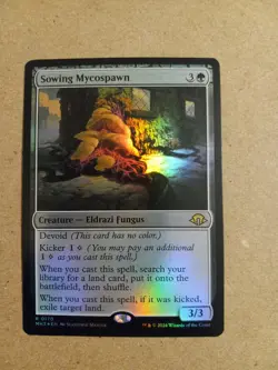 Sowing Mycospawn Modern Horizons 3 Foil NM MTG - Image 1