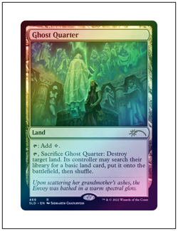 1x Ghost Quarter - 468, Foil, Secret Lair Drop, Magic MTG NM - Image 1