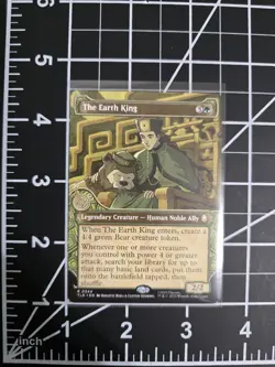 The Earth King 0344 TLA Showcase MTG Avatar: The Last Airbender NM/M - Image 1