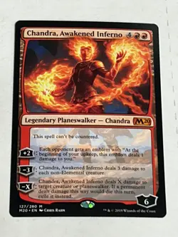 Chandra, Awakened Inferno #127 Core Set 2020 M20 Magic MTG (NM) Near Mint - Image 2