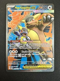 Pokemon TCG Mega Kangaskhan ex 164/132 Ultra Rare - Mega Evolution NM - Image 1