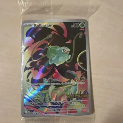 Pokemon TCG Bulbasaur 133/132 Mega Evolution Stamped - Image 1