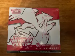 Pokemon Center White Flare Elite Trainer Box ETB | Scarlet & Violet | sealed - Image 1