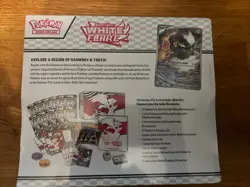 Pokemon Center White Flare Elite Trainer Box ETB | Scarlet & Violet | sealed - Image 3