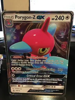 Porygon-Z GX SM216 Pokemon Black Star Promo Jumbo - Image 1