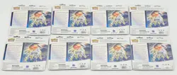 Lot of (8) Pokemon Trading SWSH Brilliant Stars 3-Booster Blister Packs Sealed - Image 3