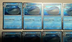 Lot Of 10: Pokemon Journey Together - Wailord 041/159 Cosmos Holo - Image 2