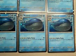 Lot Of 10: Pokemon Journey Together - Wailord 041/159 Cosmos Holo - Image 4