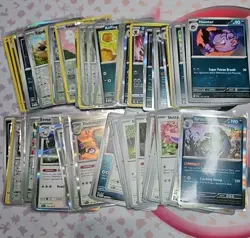 Dark & Normal Type Pokemon TCG Bulk x95 Lot Holo & Reverse Included - Image 1