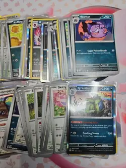 Dark & Normal Type Pokemon TCG Bulk x95 Lot Holo & Reverse Included - Image 2