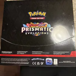 Case of 12 Pokemon TCG Prismatic Evolutions Tech Sticker 36 Booster Packs - Image 4