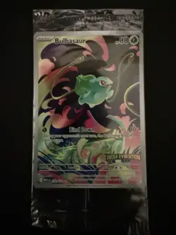 Bulbasaur 2025 Pokemon Mega Evolution #133 Promos Booster Display Box Topper - Image 1