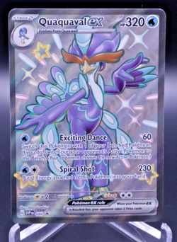 Pokemon Quaquaval ex SVP 084 Black Star Promo NM K302 - Image 1