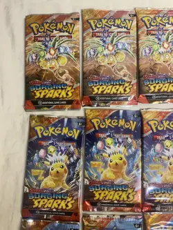 Pokemon Surging Sparks Lot Of 16 Booster Packs - Image 2