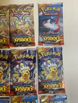 Pokemon Surging Sparks Lot Of 16 Booster Packs - Image 3