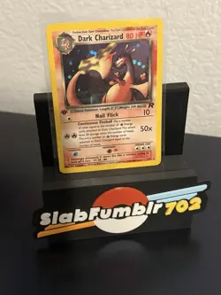 Pokemon Dark Charizard Holo Rare 1st Edition SEE DESCRIPTION - Image 1