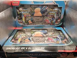[LOT OF 2] Sealed Pokemon Snorlax Ex & Blissey Ex Special Collection Box IN HAND - Image 1