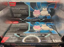 [LOT OF 2] Sealed Pokemon Snorlax Ex & Blissey Ex Special Collection Box IN HAND - Image 2
