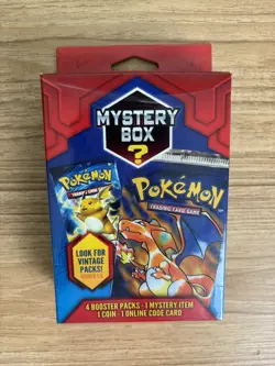 Factory Sealed Pokemon Mystery Box Walgreens Exclusive (Red) 1:5 Vintage Pack 728192518195 - Image 1