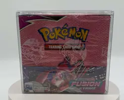 Lot (36) Pokemon SWSH Fusion Strike Booster Pack Sealed w/ Display Box Soft case - Image 1