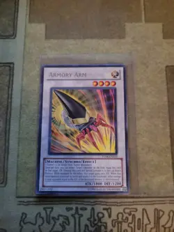 YUGIOH ARMORY ARM TU06-EN010 RARE UNLIMITED ED VLP - Image 1